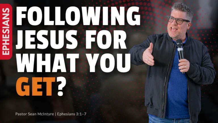 Are You Following Jesus for What You Can Get?