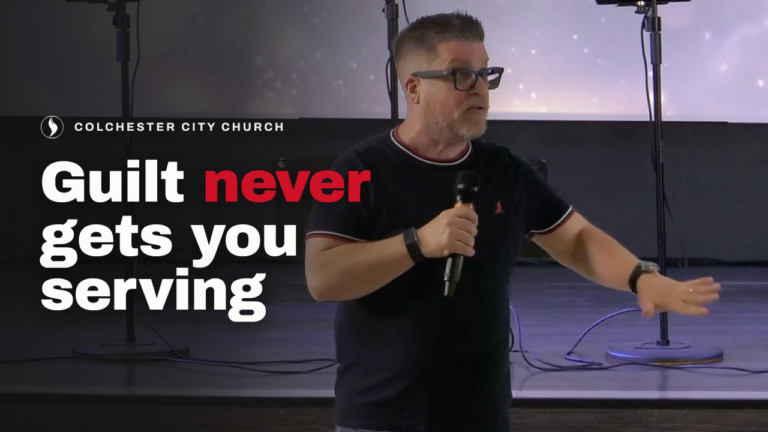 Ephesians 4:7-13 | Why Guilt Never Gets Anyone Serving